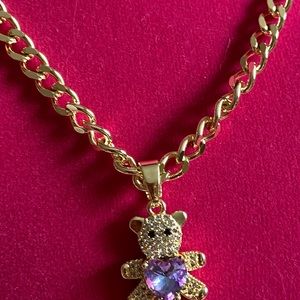 18k gold filled necklace